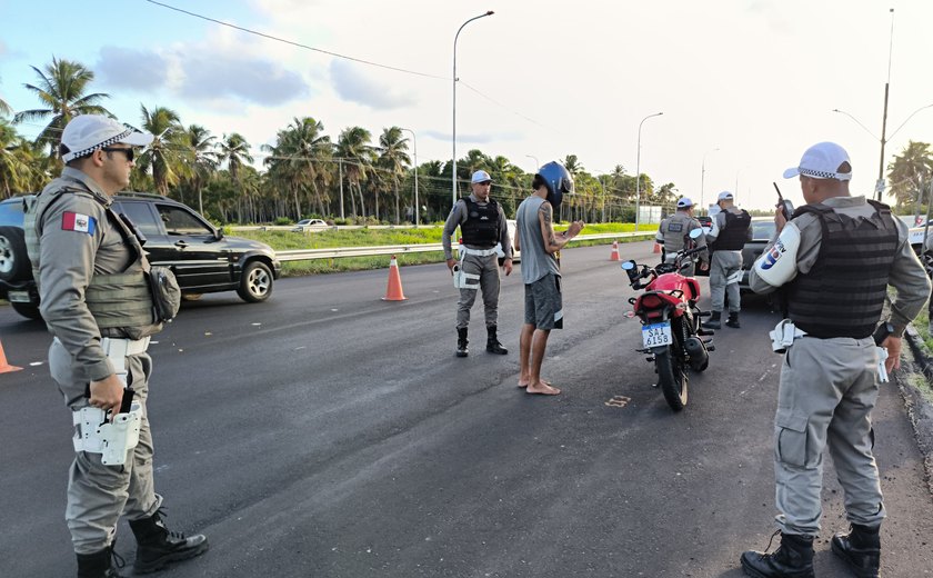 Polícia Militar registra início de Carnaval tranquilo nas rodovias alagoanas