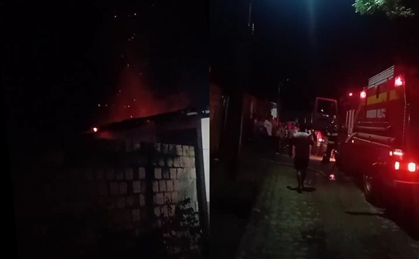 Homem é preso após incendiar casa da companheira em União dos Palmares