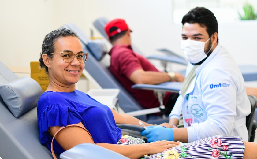 Hemoal leva equipes itinerantes para coletar sangue em Arapiraca e União dos Palmares nesta terça-feira (16)