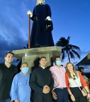 Vereadores prestigiam inauguração do Mirante Padre Cícero II em Santana do Mundaú