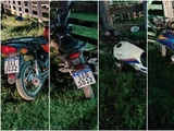Quatro motos abandonadas são recuperadas em União dos Palmares pela Polícia Civil