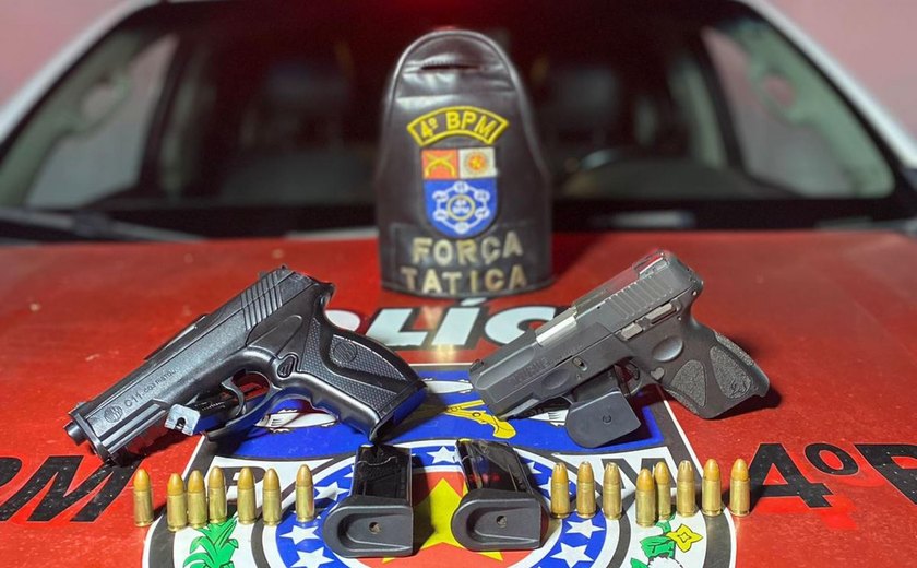 Polícia Militar apreende 20 armas de fogo na primeira semana de março