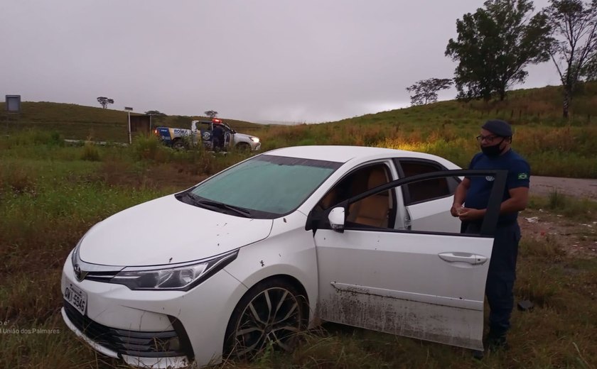 Guarda Municipal de União dos Palmares encontra carro roubado