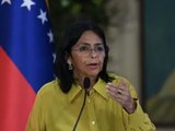 Delcy Rodríguez, vice presidente, diz que Venezuela vai se defender dos EUA: 'nunca seremos colônia de outro país'