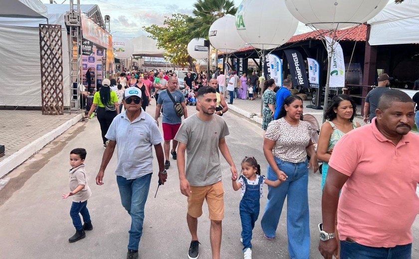 Sucesso: Expoagro-AL recebe milhares de famílias em seu último final de semana