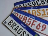 Projeto aprovado na Câmara pode mudar placas de veículos no Brasil novamente