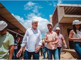 Em União, Ronaldo Lessa acompanha obra da nova rodoviária e promete melhorias no atendimento do INSS
