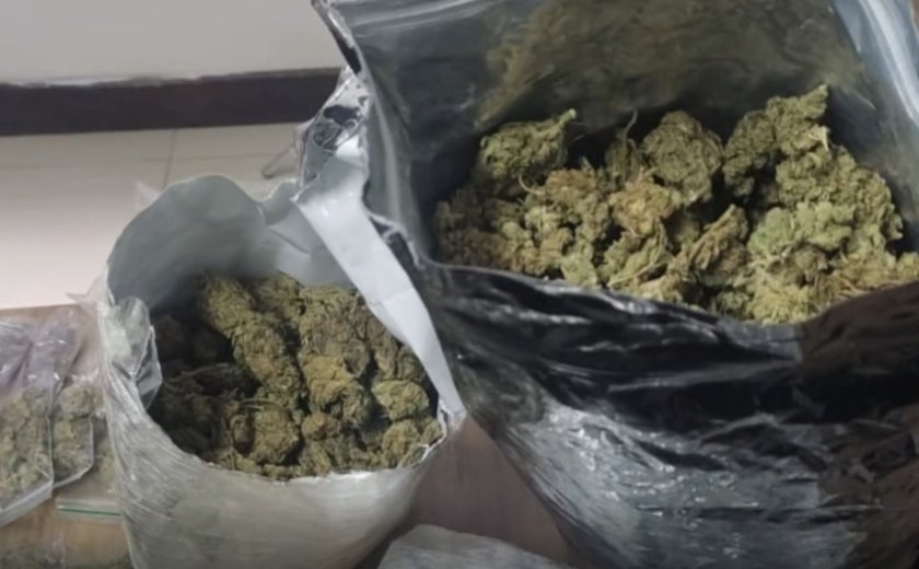 Operação Flor Urbana prende suspeito e apreende drogas em Maceió