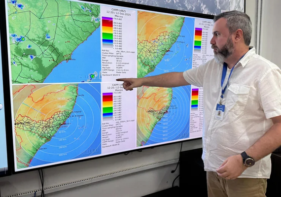 Alagoas deve ter sol intercalado com chuvas rápidas até domingo (26)