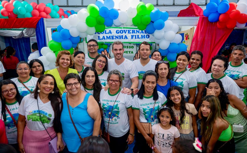 Prefeitura de Murici realiza projeto “A Escola Vai à Praça”, que integra ações da educação