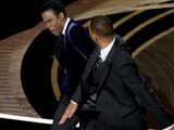 Will Smith dá tapa na cara de Chris Rock, ao vivo, no Oscar 2022