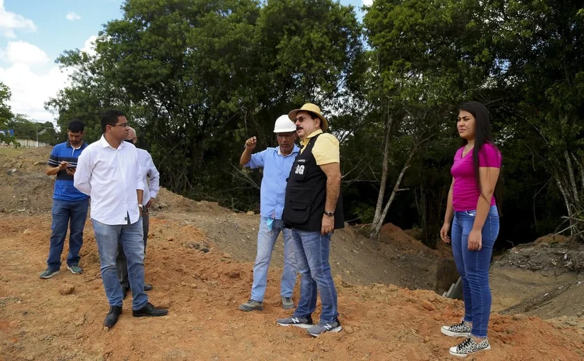 Obras que interligam os principais acessos de Rio Largo seguem em ritmo acelerado