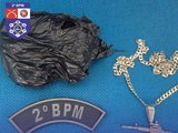 Suspeito é preso por tráfico de drogas em Murici durante ação do 2º BPM