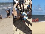 Criança de 11 anos é mordida por tubarão na Praia de Piedade, em Pernambuco