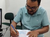 Jornalista Alexandre Lino toma posse para presidir o Sindjornal