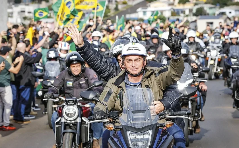 Inscrições para a Motociata de Bolsonaro em Maceió já estão abertas