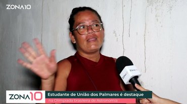 Estudante de União dos Palmares é destaque na Olimpíada Brasileira de Astronomia