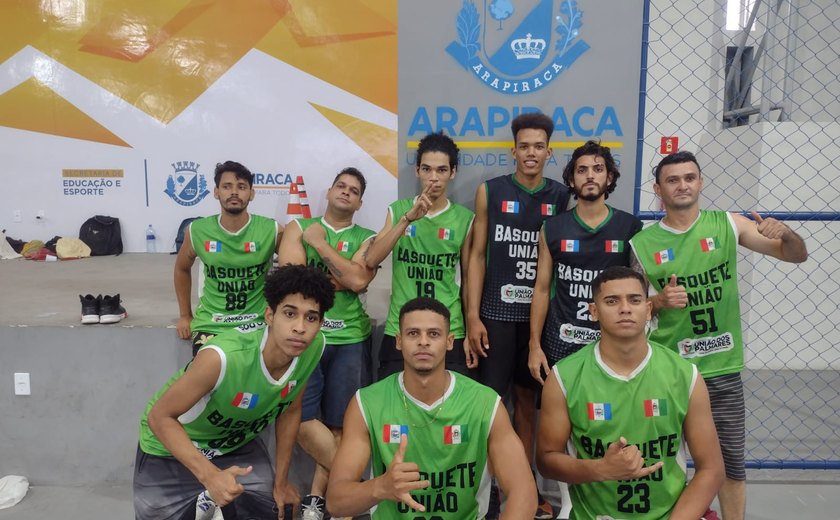 União dos Palmares conquista medalha de prata no circuito alagoano de basquete