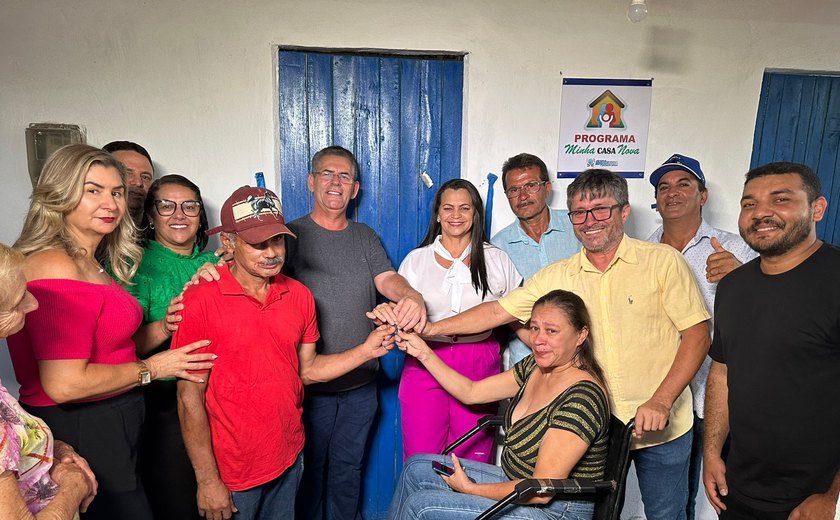 Moradora de Ibateguara ganha residência da prefeitura através do programa Minha Casa Nova
