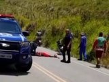 Homem fica ferido após sofrer acidente de moto em Santana do Mundaú