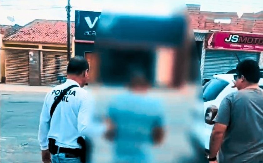 Polícia Civil prende acusado de estuprar e engravidar vizinha com deficiência