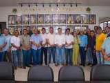 14 dos vereadores de União dos Palmares felicitam Kil pelo aniversário e reforçam parceria com o prefeito