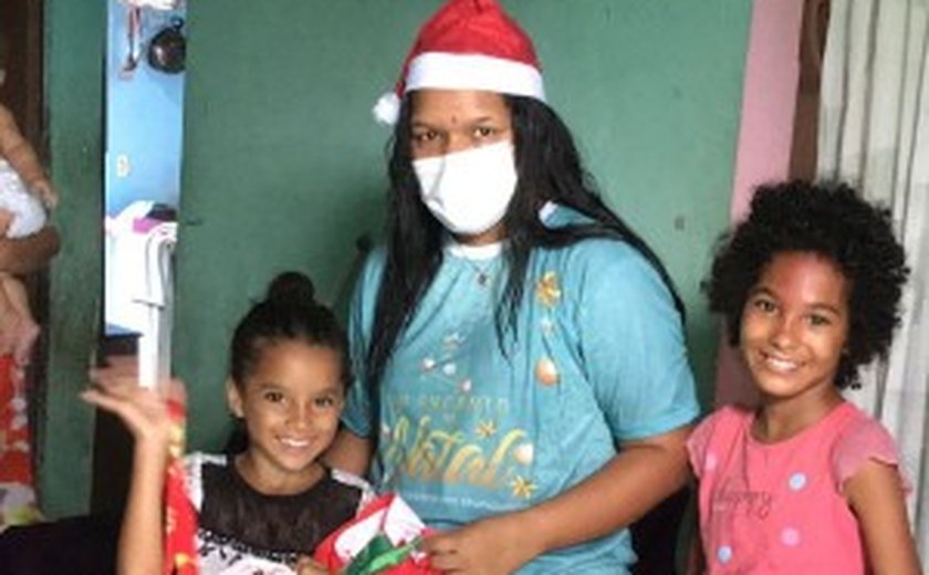 Secretaria de Assistência Social de Branquinha promove ação de natal para as crianças