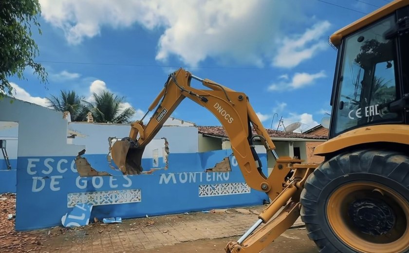 Escola de mais de 50 anos será reformada em Ibateguara