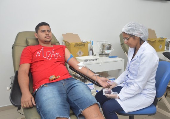 Hemoal leva equipe itinerante à União dos Palmares para coletar sangue nesta quarta-feira (17)