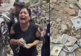 Policiais venezuelanos são flagrados roubando dinheiro de escombros após terremoto e são expulsos da corporação