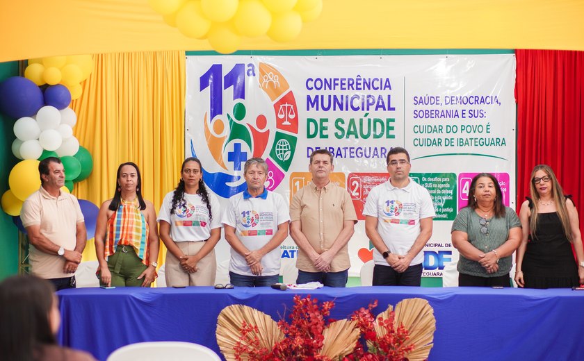Ibateguara realiza 11ª Conferência Municipal de Saúde e debate avanços para o setor