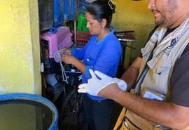 equipe de Endemias da Secretaria de Saúde de Ibateguara esteve nas ruas nesta data para mais uma ação de combate à dengue.