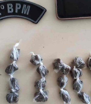 Prisão por tráfico de drogas durante operação policial em Murici