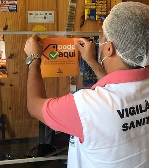 Estabelecimentos recebem selos ‘Pode Comprar Aqui’ da Vigilância Sanitária de Maceió