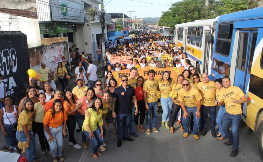 Prefeitura de União dos Palmares realiza campanha de Combate à Exploração e Abuso Sexual de Crianças e Adolescentes