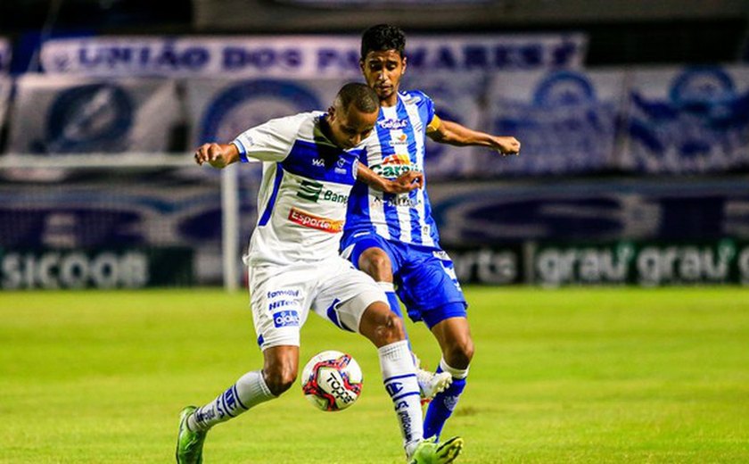 CSA fica no empate contra o Confiança e se complica na Série B