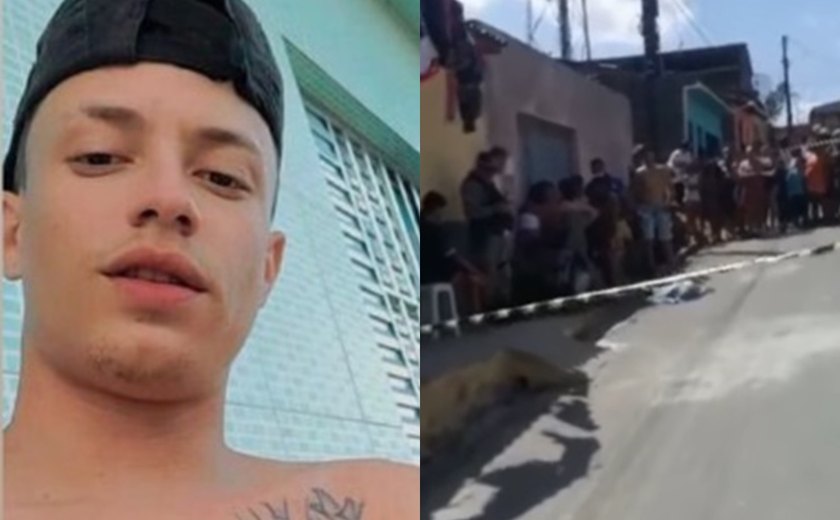 Jovem é assassinado a tiros em Murici