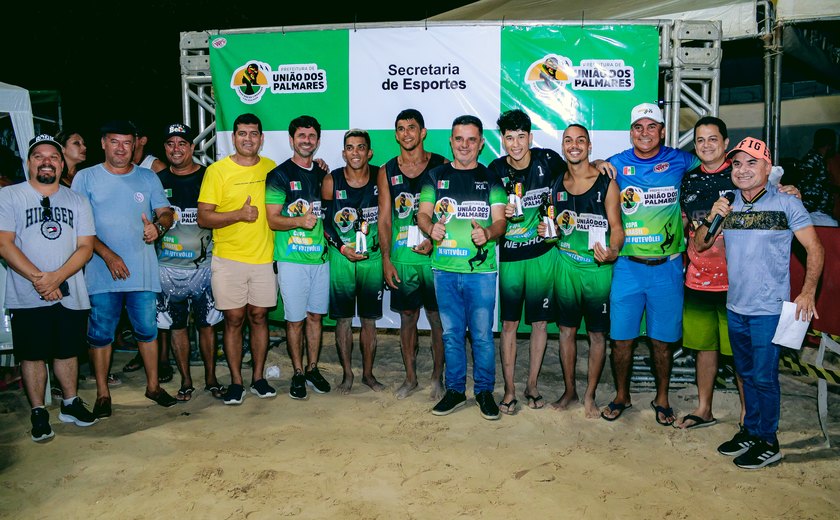 A Primeira Copa Brasil de Futevôlei em União foi um sucesso