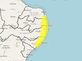 Inmet divulga alerta de chuvas intensas para 46 municípios de Alagoas nesta terça-feira