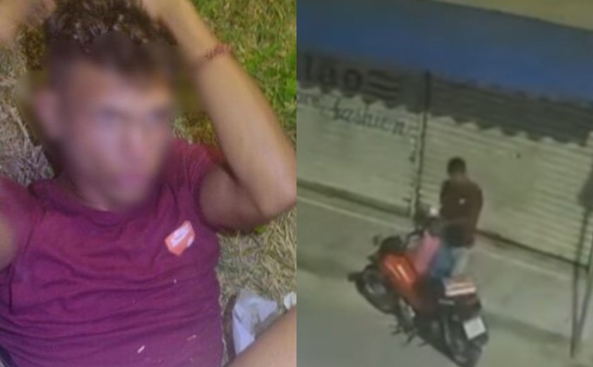 Homem tem moto furtada após deixar chave na ignição em União dos Palmares