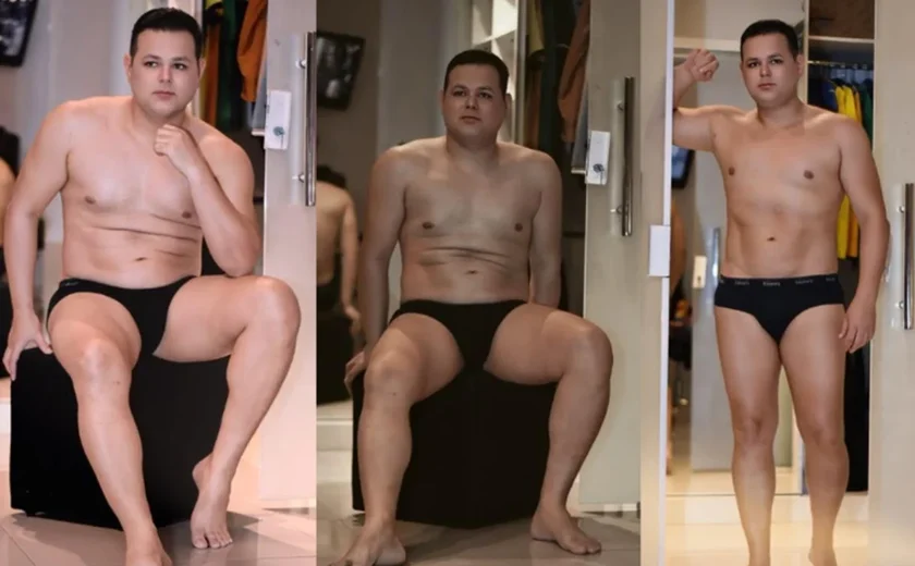 Prefeito viraliza ao publicar ensaio de aniversário só de cueca