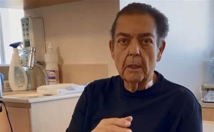 Faustão evolui bem após transplante de coração e está na semi-intensiva