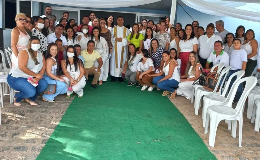 Saúde de Santana do Mundaú celebra missa em ação de graças pelos profissionais da Saúde