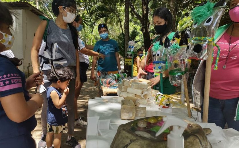 Lançado pela Prefeitura de Maceió, Férias no Parque recebeu mais de 400 pessoas