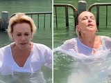 Ana Maria Braga é batizada nas águas do Rio Jordão: 'Emoção única'