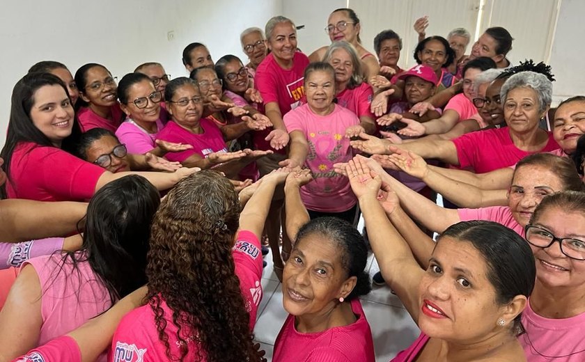 Outubro Rosa: prefeitura de Santana do Mundaú promoveu ações de conscientização e prevenção