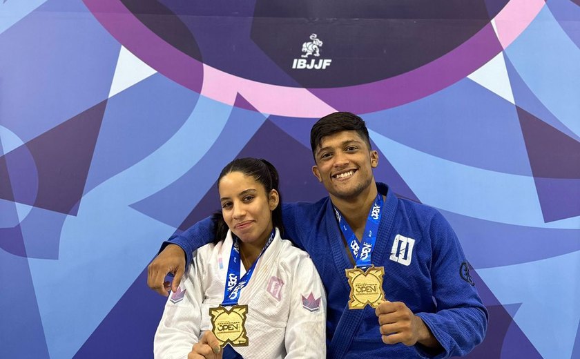 Atletas palmarinos conquistam ouro em campeonato internacional de Jiu-Jitsu