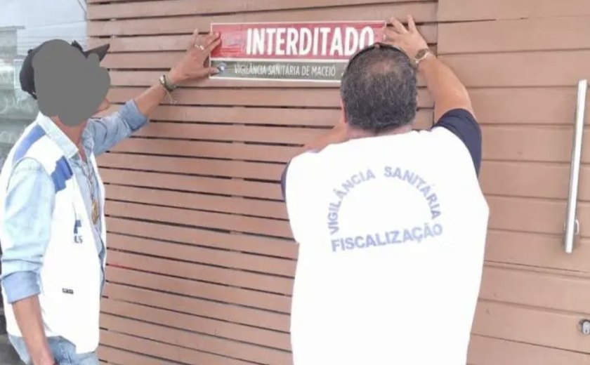 Vigilância Sanitária interdita restaurante insalubre no Farol