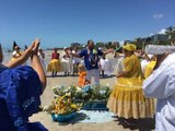 Religiosos de matriz africana celebram Dia de Iemanjá na orla de Maceió