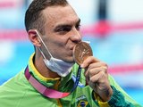 Brasil conquista medalha de bronze na natação
